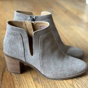 Lucky Brand Booties LP-Ponic light brown size 9